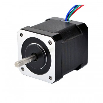 Nema 17 Stepper Motor Bipolar 59Ncm (84oz.in) 2A 42x48mm 4 Wires w/ 1m Cable & Connector compatible with 3D Printer/CNC 