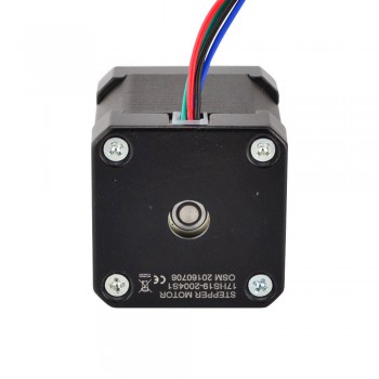 Nema 17 Stepper Motor Bipolar 59Ncm (84oz.in) 2A 42x48mm 4 Wires w/ 1m Cable & Connector compatible with 3D Printer/CNC 