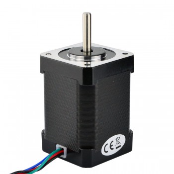 Nema 17 Stepper Motor Bipolar 1.8 Deg 60Ncm (85oz.in) 0.64A 10V 42x42x60mm 4 Wires