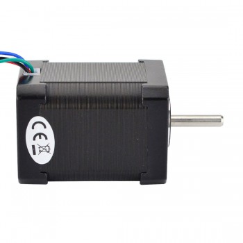 Nema 17 Stepper Motor Bipolar 1.8 deg 65Ncm (92oz.in) 2.1A 3.36V 42x42x60mm 4 Wires Extruder Motor(17HS24-2104S)