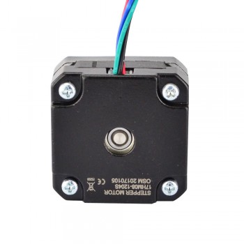 Nema 17 Stepper Motor Bipolar 0.9 Deg 11Ncm (15.6oz.in) 1.2A 3.6V 42x42x21mm 4 Wires