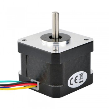 Nema 17 Stepper Motor Unipolar 0.9 Deg 16Ncm (22.7oz.in) 0.3A 12V 42x42x34mm 6 Wires