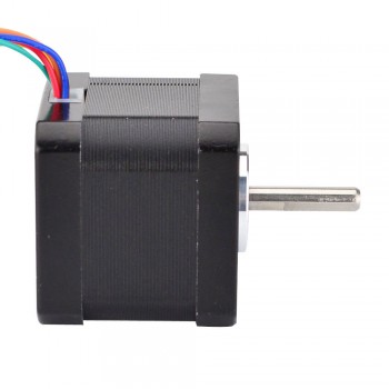 Nema 17 Stepper Motor Unipolar 0.9 Degree 26Ncm (36.8oz.in) 0.8A 6V 42x42x39mm 6 Wires
