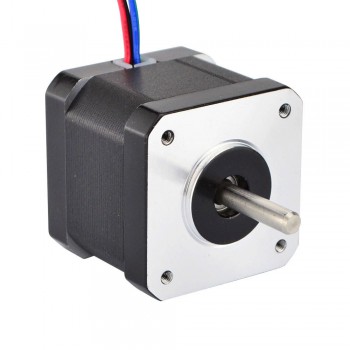 Nema 17 Stepper Motor Bipolar 0.9 Deg 36Ncm (51oz.in) 0.9A 5.4V 42x42x40mm 4 Wires