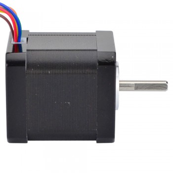 Nema 17 Hybrid Stepper Motor Unipolar 0.9 Deg 32Ncm (45.3oz.in) 0.4A 12V 42x42x48mm 6 Wires