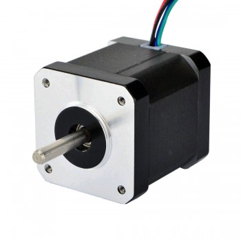 42x40mm Body 4-lead w/1m Cable and Connector with Mounting Bracket for 3D Printer Hobby CNC LD08 45Ncm Longruner Stepper Motor Bipolar 2A 64oz.in Nema 17 Stepper Motor