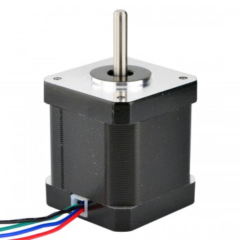 Nema 17 Stepper Motor Bipolar 0.9 Deg 46Ncm 2A 2.8V 42x42x48mm 4 Wires(17HM19-2004S)