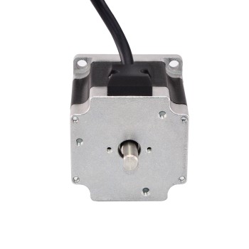 Dual Shaft Nema 23 Stepper Motor Bipolar 0.9 Deg 0.9Nm (127.5oz.in) 0.38A 57x57x51mm 4 Wires