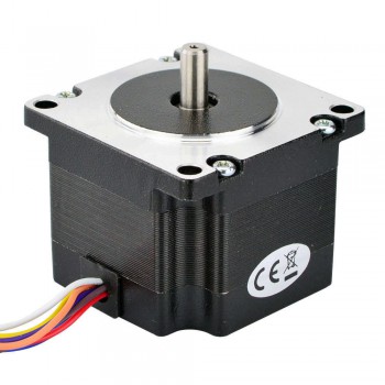 Nema 23 Stepper Motor Bipolar 1.8 Deg 0.6Nm (85oz.in) 1.4A 4.1V 57x57x44mm 8 Wires