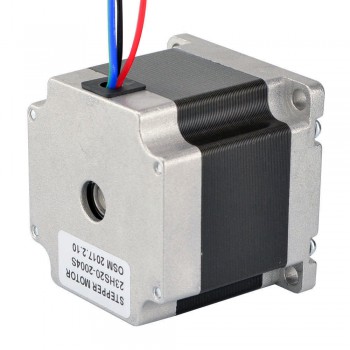 Nema Size 23 Stepper Motor Bipolar 1.8 Deg 0.9 Nm (127.5oz.in) 2A 3.6V 57x57x52mm 4 Wires