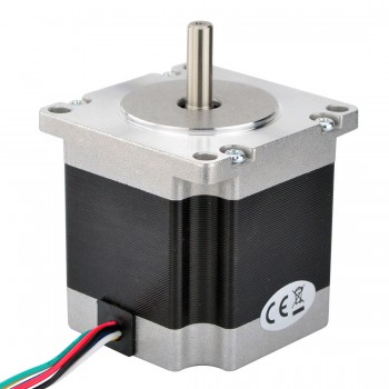 Nema 23 Stepper Motor Unipolar 1.8 deg 90Ncm (127.5oz.in) 1A 7.4V 57x57x56mm 6 Wires