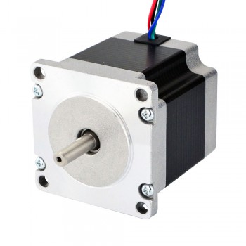 Nema 23 Stepper Motor Bipolar 1.8 Deg 1.16Nm (164.3oz.in) 1.5A 5.4V 57x57x56mm 4 Wires