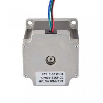 Nema 23 Stepper Motor Bipolar 1.8 Deg 1.16Nm (164.3oz.in) 1.5A 5.4V 57x57x56mm 4 Wires