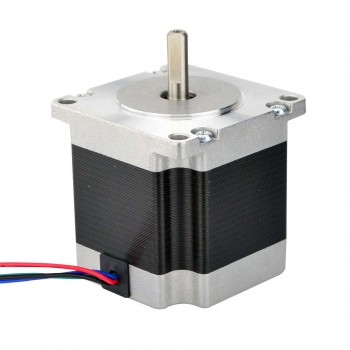 Nema 23 Stepper Motor Bipolar 1.8 Deg 1.16Nm (164.3oz.in) 1.5A 5.4V 57x57x56mm 4 Wires