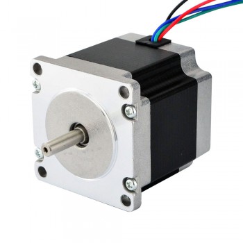 Nema 23 Stepper Motor Bipolar 1.26Nm (178.4oz.in) 2.8A 2.5V 57x56mm 4 Wires Φ6mm Shaft