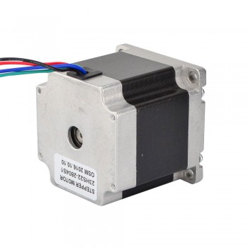 Nema 23 Stepper Motor Bipolar 1.26Nm (178.4oz.in) 2.8A 2.5V 57x56mm 4 Wires Φ6mm Shaft