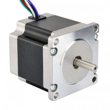 Dual Shaft Nema 23 Stepper Motor Uni/Bipolar 1.8 Deg 1.26Nm (178.4oz.in) 3A 57x56mm 8 Wires