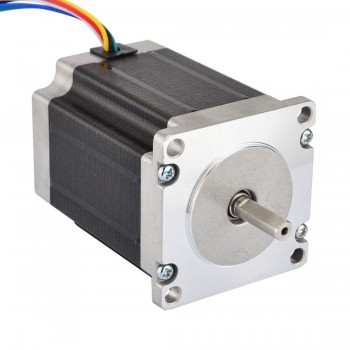 Nema 23 Stepper Motor Unipolar 1.8 Deg 1.35Nm (191.2oz.in) 1A 8.6V 57x57x76mm 6 Wires