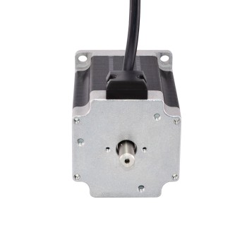 Dual Shaft Nema 23 Stepper Motor Bipolar 1.9Nm (269oz.in) 2.8A 3.2V 57x57x76mm 4 Wires