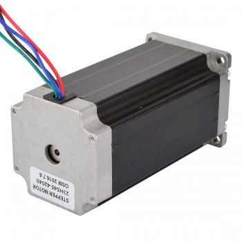 Nema 23 Stepper Motor Bipolar 1.8 Deg 3Nm (425oz.in) 4.2A 57x57x114mm 4 Wires CNC Stepper Motor （23HS45-4204S）