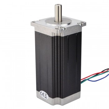 Nema 23 Stepper Motor Bipolar 1.8 Deg 3Nm (425oz.in) 4.2A 57x57x114mm 4 Wires CNC Stepper Motor （23HS45-4204S）