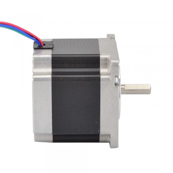 Nema 23 Stepper Motor Bipolar 0.9 Deg 0.9Nm (127.5oz.in) 0.38A 12.1V 57x57x51mm 4 Wires