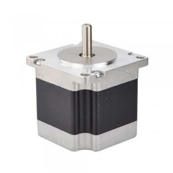 Nema 23 Stepper Motor Bipolar 0.9 Deg 0.9Nm (127.5oz.in) 0.38A 12.1V 57x57x51mm 4 Wires