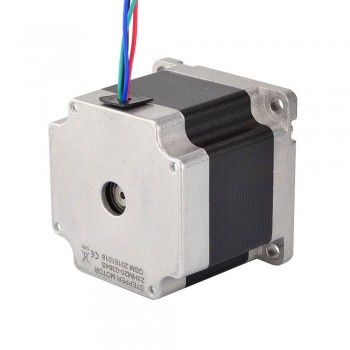 Nema 23 Stepper Motor Bipolar 0.9 Deg 0.9Nm (127.5oz.in) 0.38A 12.1V 57x57x51mm 4 Wires