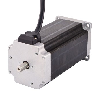 Dual Shaft Nema 23 Stepper Motor Bipolar 3Nm (425oz.in) 3.78V 4.2A 57x57x114mm 4 Wires