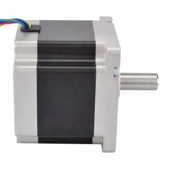 Nema 34 CNC Stepper Motor Bipolar 1.8 Deg 4.5Nm (637oz.in) 2.2V 5.5A 86x86x80mm Key-way Shaft