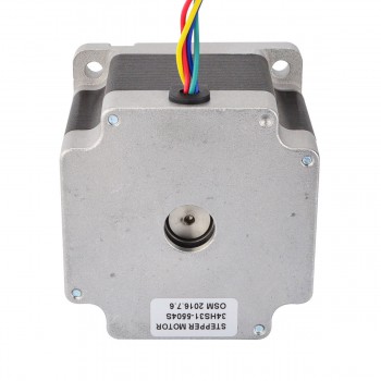 Nema 34 CNC Stepper Motor Bipolar 1.8 Deg 4.5Nm (637oz.in) 2.2V 5.5A 86x86x80mm Key-way Shaft