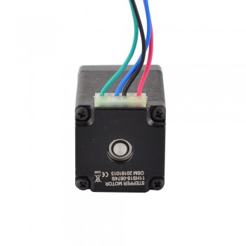 Small Nema 11 Stepper Motor Bipolar 1.8 Deg 9.5Ncm (13.5oz.in) 0.67A 4.6V 28x28x45mm 4 Wires