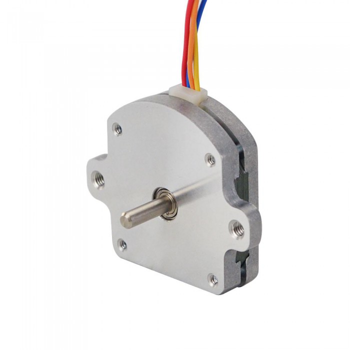 Pancake Nema 11 Stepper Motor Bipolar 1.8 Degree 1Ncm (1.4164oz.in) 0.5A 28x28x9.5mm 4 Wires