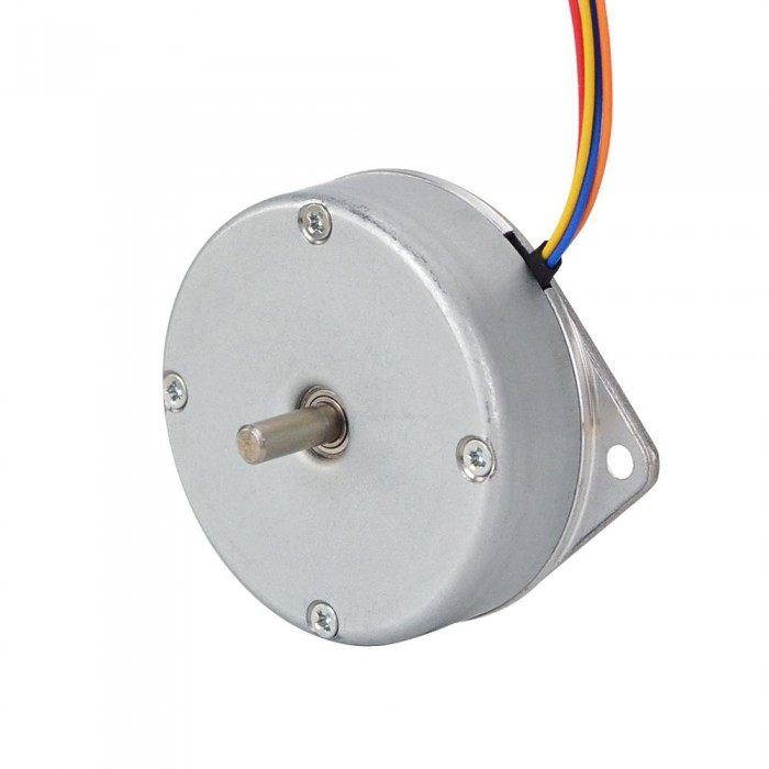 Round Pancake Nema 18 Stepper Motor Bipolar 1.8 Degree 9Ncm (12.748oz.in) 1A Φ46x16mm 4 Wires