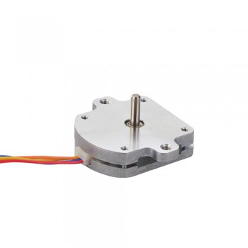 Pancake Nema 11 Stepper Motor Bipolar 1.8 Degree 1Ncm (1.4164oz.in) 0.5A 28x28x9.5mm 4 Wires