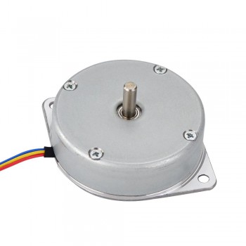 Round Pancake Nema 18  Stepper Motor Bipolar 1.8 Degree 9Ncm (12.748oz.in) 1A Φ46x16mm 4 Wires