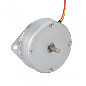 Round Pancake Nema 18 Stepper Motor Bipolar 1.8 Degree 9Ncm (12.748oz.in) 1A Φ46x16mm 4 Wires