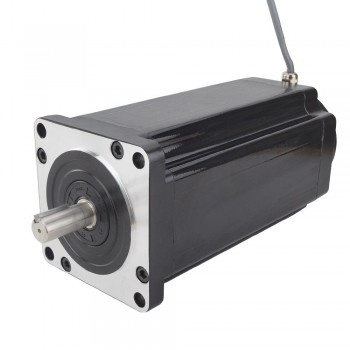 Nema 52 3-Phase Stepper Motor Bipolar 1.2 Deg 36 Nm(5099.04oz.in) 5.0A 130x130x220mm High Torque