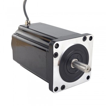 Nema 52 3-Phase Stepper Motor Bipolar 1.2 Deg 30 Nm(4249.2oz.in) 5.0A 130x130x200mm High Torque