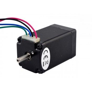 Dual Shaft Nema 11 Stepper Motor Bipolar 1.8 Degree 12Ncm (17.04oz.in) 0.67A 6.2V 28x28x51mm 4 Wires