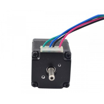 Dual Shaft Nema 11 Stepper Motor Bipolar 1.8 Degree 7Ncm (9.91oz.in) 0.67A 3.75V 28x28x31.5mm 4 Wires