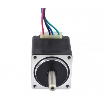 Dual Shaft Nema 11 Stepper Motor Bipolar 1.8 Degree 7Ncm (9.91oz.in) 0.67A 3.75V 28x28x31.5mm 4 Wires