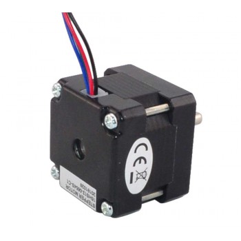 Nema 16 Bipolar Stepper Motor 1.8 Degree 18Ncm (25.5oz.in) 0.65A 39x39x34mm 4 Wires