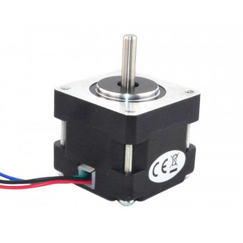 Nema 16 Bipolar Stepper Motor 1.8 Degree 18Ncm (25.5oz.in) 0.65A 39x39x34mm 4 Wires