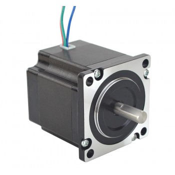 P Series Nema 23 1.2 Deg 3-Phase Stepper Motor 5.5A 1Nm(141.64oz.in) 57 x 57 mm D-Cut Shaft 3 Wires