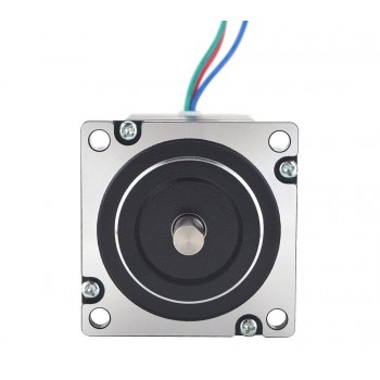 P Series Nema 23 1.2 Deg 3-Phase Stepper Motor 5.5A 1Nm(141.64oz.in) 57 x 57 mm D-Cut Shaft 3 Wires