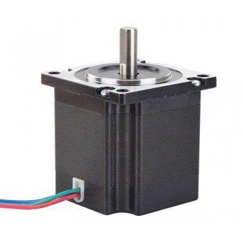 P Series Nema 23 1.2 Deg 3-Phase Stepper Motor 5.5A 1Nm(141.64oz.in) 57 x 57 mm D-Cut Shaft 3 Wires