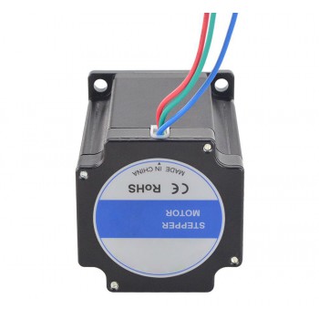 P Series Nema 23 57 x 57 mm 1.2 Deg 3-Phase Stepper Motor 5.5A 1.8Nm(254.95oz.in) D-Cut Shaft 3 Wires