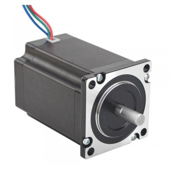 P Series Nema 23 57 x 57 mm 1.2 Deg 3-Phase Stepper Motor 5.5A 1.8Nm(254.95oz.in) D-Cut Shaft 3 Wires