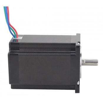 P Series Nema 23 57 x 57 mm 1.2 Deg 3-Phase Stepper Motor 5.5A 1.8Nm(254.95oz.in) D-Cut Shaft 3 Wires